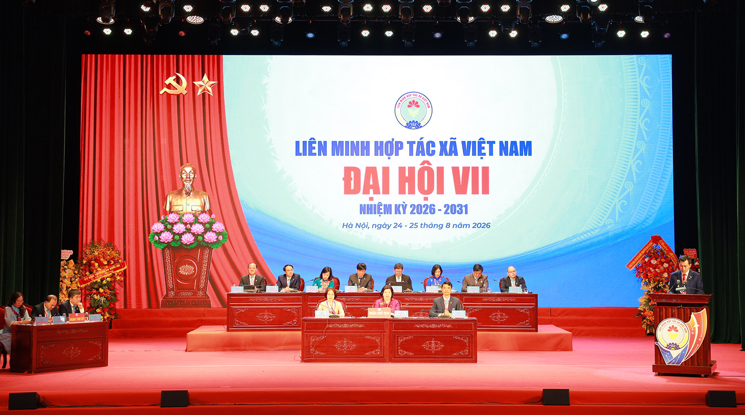 Đồng chí Cao Xuân Thu Vân tái đắc cử Chủ tịch Liên minh Hợp tác xã Việt Nam khóa VII, nhiệm kỳ 2026 - 2031
